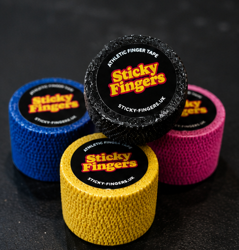 Athletic Finger Tape - Mixed Colour - Pack of 4