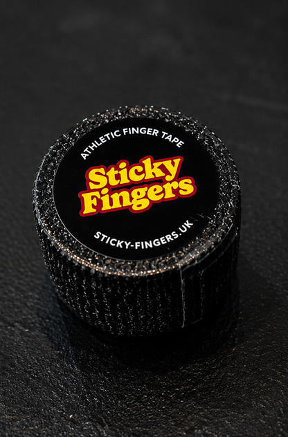 Black x 4 Rolls - Athletic Finger Tape