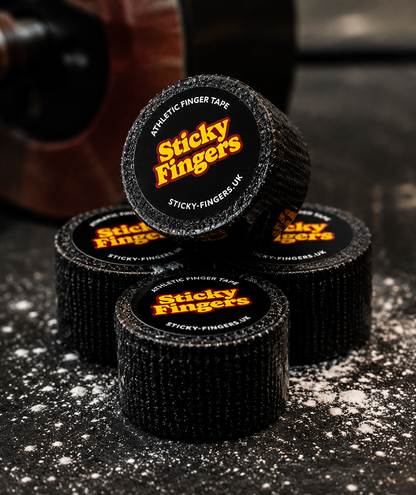 Black x 4 Rolls - Athletic Finger Tape