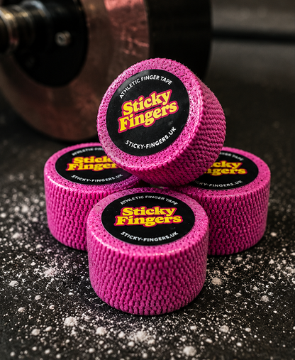 Neon Pink x 4 Rolls - Athletic Finger Tape